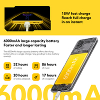 Wersja globalna POCO C40 3GB 32GB / 4GB 64GB Smartphone 6.71 "wyświetlacz DotDrop 6000mAh bateria 13MP podwójny aparat Octa Core CPU 4